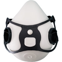 Respirateur &agrave; demi-masque Comfort-Air 400Nx sans soupape d'expiration, &eacute;lastom&egrave;re/Caoutchouc, Moyen/grand Maritime Industrial Rubber