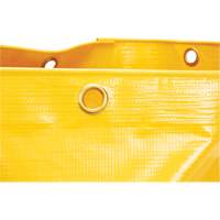 D&eacute;viateur de fuite de tuyauterie, 1,5' lo x 1,5' la, PEHD Maritime Industrial Rubber