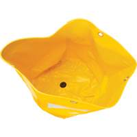 D&eacute;viateur de fuite de tuyauterie, 1,5' lo x 1,5' la, PEHD Maritime Industrial Rubber