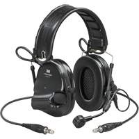 Peltor ComTac VI NIB Dual Lead Headset with Arc, Headband Style, 23 dB Maritime Industrial Rubber
