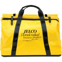 Vinyl Coated Drag Bag, Nylon, Black/Yellow Maritime Industrial Rubber