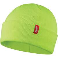 Tuque &agrave; revers haute visibilit&eacute;, Taille unique, Vert Maritime Industrial Rubber