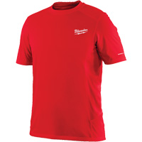 Workskin Short Sleeve Shirt, Men's, Small, Red Maritime Industrial Rubber
