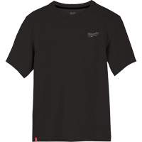 Hybrid Work Tee Shirt, Men's, Small, Black Maritime Industrial Rubber
