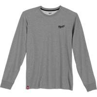 Hybrid Work Tee Shirt, Men's, Small, Grey Maritime Industrial Rubber