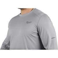 Workskin Lightweight Shirt, Men's, Small, Grey Maritime Industrial Rubber