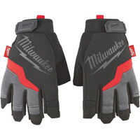 Gants sans doigts performants, Paume Synth&eacute;tique, Taille Petit Maritime Industrial Rubber