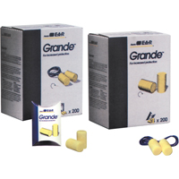 E-A-R Classic Earplugs, Pair - Pillow Pack, Large Maritime Industrial Rubber