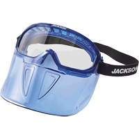GPL500 Premium Goggle with Detachable Face Shield, 3.0 Lens, Anti-Fog, Indirect Vent Maritime Industrial Rubber