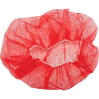 Bonnets bouffants, Polypropyl&egrave;ne, 21", Rouge Maritime Industrial Rubber