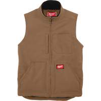 Veste doubl&eacute;e en sherpa ultra-r&eacute;sistante, Hommes, Petit, Brun Maritime Industrial Rubber