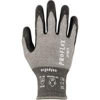 Proflex 7072 Cut-Resistant Gloves, Size Small, 18 Gauge, Nitrile Coated, HPPE/Tungsten Shell, ASTM ANSI Level A7/EN 388 Level F Maritime Industrial Rubber