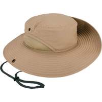 Chill-Its 8936 Lightweight Ranger Hat with Mesh Paneling, Khaki Maritime Industrial Rubber
