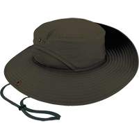 Chill-Its 8936 Lightweight Ranger Hat with Mesh Paneling, Green Maritime Industrial Rubber