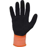 ProFlex 7551 Coated Cut-Resistant Winter Work Gloves, Size Small, 10/13 Gauge, Nitrile/Rubber Latex Coated, HPPE Shell, ASTM ANSI Level A5/EN 388 Level E Maritime Industrial Rubber