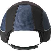 Skullerz 8950XL Bump Cap with Long Brim, Black Maritime Industrial Rubber