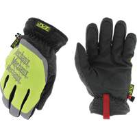 Coldwork Hi-Viz Fastfit&reg; Winter Work Gloves, Size 8, ASTM ANSI Level A5 Maritime Industrial Rubber