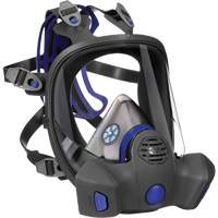 Respirateur r&eacute;utilisable &agrave; masque complet s&eacute;rie FF-800 Secure Click, Petit Maritime Industrial Rubber