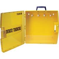 Ready Access Lockout Station, None Padlocks, 40 Padlock Capacity, Padlocks Not Included Maritime Industrial Rubber