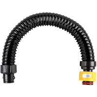 Tube respiratoire 18" droit Maritime Industrial Rubber