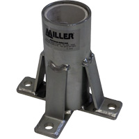 Miller&reg; Floor Mount Sleeve Maritime Industrial Rubber