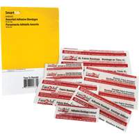 Recharge de bandages adh&eacute;sifs SmartCompliance, Assorti, Tissu/Plastique, Non st&eacute;rile Maritime Industrial Rubber