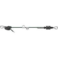 Corde de 60' pour ligne de vie temporaire horizontale, Corde d'alpinisme Maritime Industrial Rubber