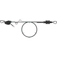 Corde de 100' pour ligne de vie temporaire horizontale, Corde d'alpinisme Maritime Industrial Rubber
