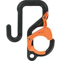 Squids 3178 3" Locking Aerial Bucket Hook with Tethering Point Maritime Industrial Rubber