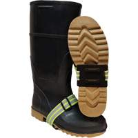 Icetred Mid-Sole Traction Device with Non-Defined Heel, Rubber/Tungsten Carbide, Stud Traction, One Size Maritime Industrial Rubber