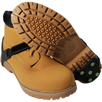 Icetred Heel Traction Device, Rubber/Tungsten Carbide, Stud Traction, One Size Maritime Industrial Rubber