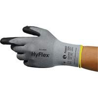 HyFlex&reg; 11-645 Cut-Resistant Gloves, Size 5, 13 Gauge, Polyurethane Coated, Intercept Shell, ASTM ANSI Level A4/EN 388 Level D Maritime Industrial Rubber