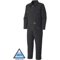 520A Quilted Duck Coveralls, Men's, Black, Size Small Maritime Industrial Rubber