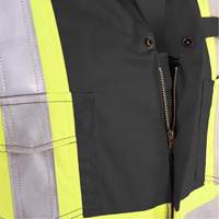 7702BKT FR-Tech&reg; Arc-Rated Coverall, Size 40 (Tall), Black, 10 cal/cm² Maritime Industrial Rubber