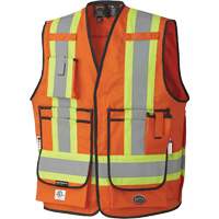 7732 Veste d'arpenteur ignifuge et r&eacute;sistant aux arcs &eacute;lectriques FR-Tech, Petit, Orange haute visibilit&eacute;, 9,7 cal/cm² Maritime Industrial Rubber