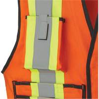 7732 Veste d'arpenteur ignifuge et r&eacute;sistant aux arcs &eacute;lectriques FR-Tech, Petit, Orange haute visibilit&eacute;, 9,7 cal/cm² Maritime Industrial Rubber