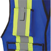 7733 Veste d'arpenteur ignifuge et r&eacute;sistant aux arcs &eacute;lectriques FR-Tech, Petit, Bleu royal, 9,7 cal/cm² Maritime Industrial Rubber