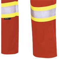 7765 FR-Tech&reg; 88/12 Arc Rated High-Visibility Safety Cargo Pants, 30, x 32, High Visibility Orange, 10 cal/cm² Maritime Industrial Rubber