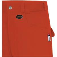 7765 FR-Tech&reg; 88/12 Arc Rated High-Visibility Safety Cargo Pants, 30, x 32, High Visibility Orange, 10 cal/cm² Maritime Industrial Rubber