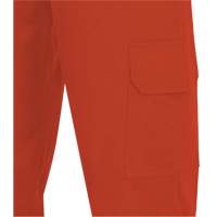 7765 FR-Tech&reg; 88/12 Arc Rated High-Visibility Safety Cargo Pants, 30, x 32, High Visibility Orange, 10 cal/cm² Maritime Industrial Rubber