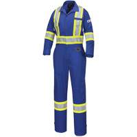 7704W FR-Tech&reg; Women's FR/Arc-Rated Coveralls, Size X-Small, Royal Blue, 10 cal/cm² Maritime Industrial Rubber