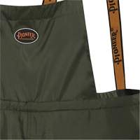 D8120P Nailhead Ripstop Tree Planter Bib Pants, X-Small, Polyester/PVC, Green Maritime Industrial Rubber