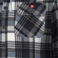 415BG Chemise &agrave; capuche matelass&eacute;e, Hommes, T-petit, Multicolore Maritime Industrial Rubber
