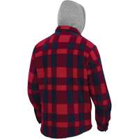 415RB Chemise &agrave; capuche matelass&eacute;e, Hommes, Petit, Multicolore Maritime Industrial Rubber