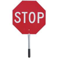 456 Traffic Stop/Slow Paddle, Corrugated Plastic Maritime Industrial Rubber
