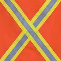 353 Drapeau avec bande r&eacute;fl&eacute;chissante, Polyester Maritime Industrial Rubber
