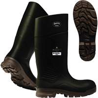 B405FUL.GR Bottes &agrave; plaque d'acier Pioneer, Polyur&eacute;thane, Embout Acier, Pointure 4, Semelle R&eacute;sistant aux perforations Maritime Industrial Rubber
