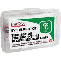 Eye Injury Kit, Plastic B Maritime Industrial Rubber