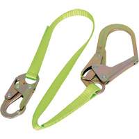 LAN-3402-6 Webbing Restraint Lanyard, 1 Legs, 6', CSA Class B Maritime Industrial Rubber