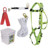 RK4-50 Ensemble de protection contre les chutes, Trousses pour couvreur de toit Maritime Industrial Rubber